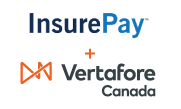 InsurePay and Vertafore Orange Partner combined logo