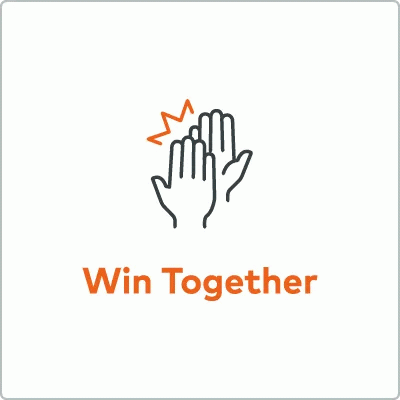Win together graphic